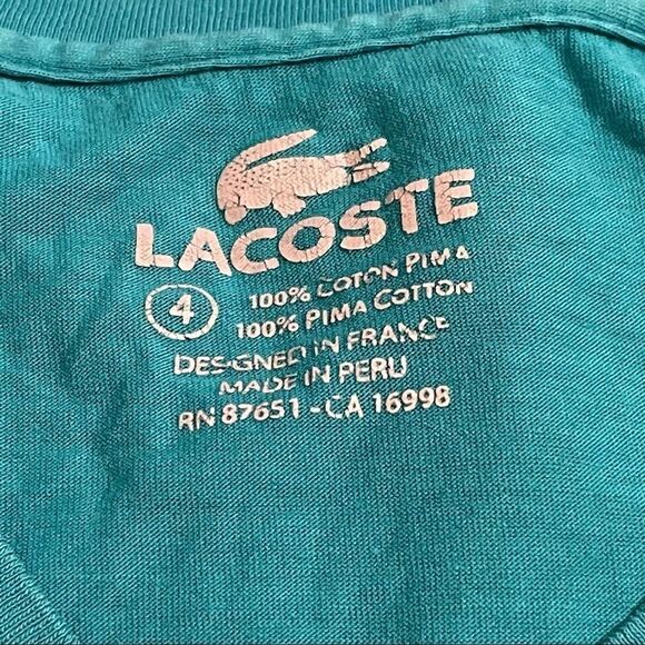 Basic V-Neck Bundle Lacoste, Old Navy Shirts Small - Picture 7 of 16